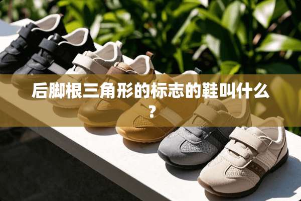 后脚根三角形的标志的鞋叫什么？