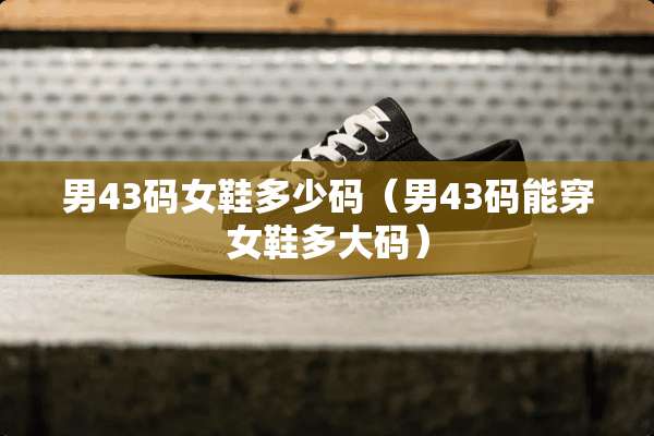男43码女鞋多少码（男43码能穿女鞋多大码）