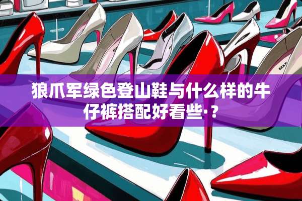 狼爪军绿色登山鞋与什么样的牛仔裤搭配好看些·？