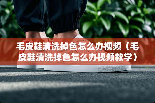 毛皮鞋清洗掉色怎么办视频（毛皮鞋清洗掉色怎么办视频教学）