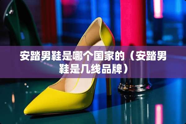安踏男鞋是哪个国家的（安踏男鞋是几线品牌）