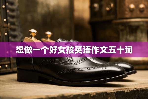 想做一个好女孩英语作文五十词