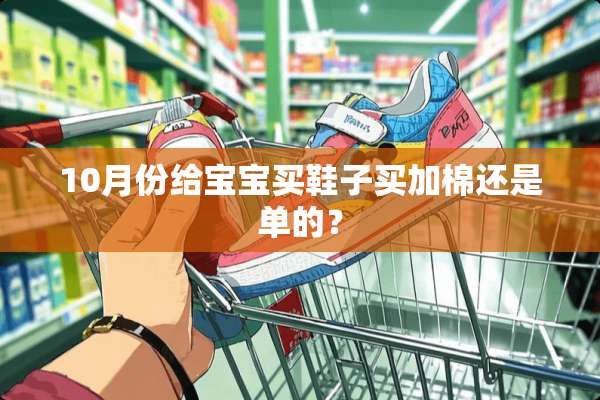 10月份给宝宝买鞋子买加棉还是单的？