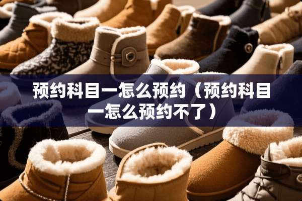 预约科目一怎么预约（预约科目一怎么预约不了）