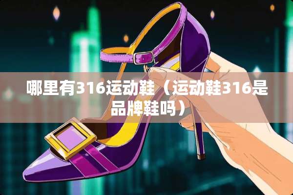 哪里有316运动鞋（运动鞋316是品牌鞋吗）