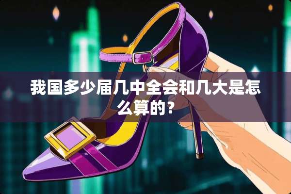 我国多少届几中全会和几大是怎么算的？