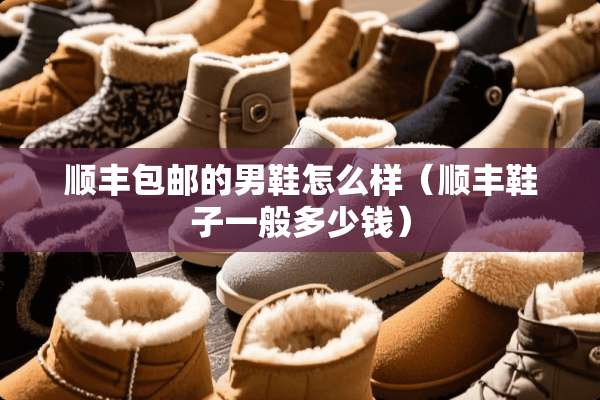 顺丰包邮的男鞋怎么样（顺丰鞋子一般多少钱）