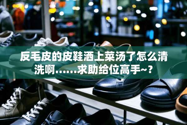 反毛皮的皮鞋洒上菜汤了怎么清洗啊……求助给位高手~？