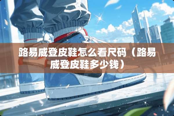 路易威登皮鞋怎么看尺码（路易威登皮鞋多少钱）