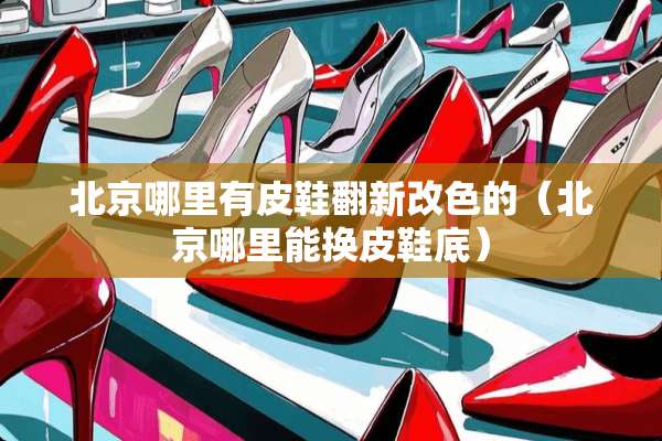 北京哪里有皮鞋翻新改色的（北京哪里能换皮鞋底）
