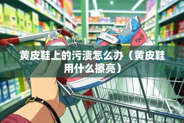 黄皮鞋上的污渍怎么办（黄皮鞋用什么擦亮）