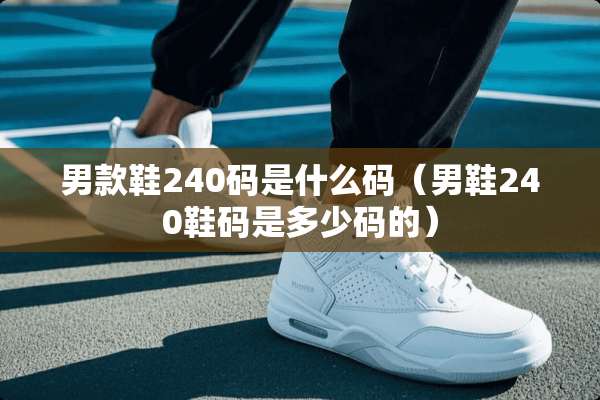 男款鞋240码是什么码（男鞋240鞋码是多少码的）