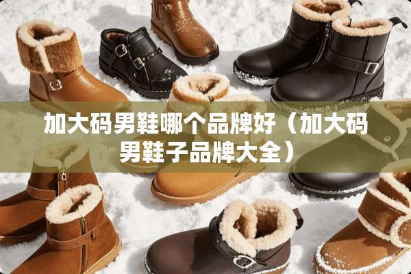 加大码男鞋哪个品牌好（加大码男鞋子品牌大全）