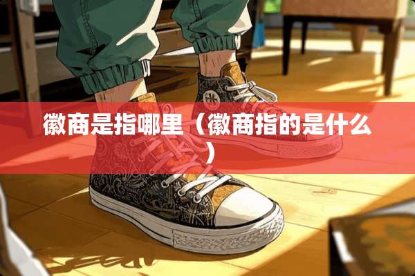 徽商是指哪里（徽商指的是什么）