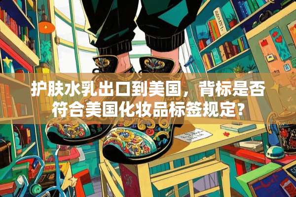 护肤水*出口到美国，背标是否符合美国化妆品标签规定？