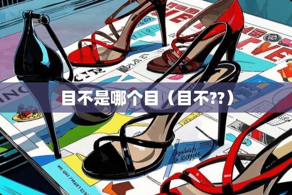 目不是哪个目（目不??）