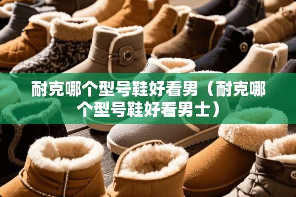 耐克哪个型号鞋好看男（耐克哪个型号鞋好看男士）