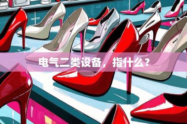 电气二类设备，指什么？