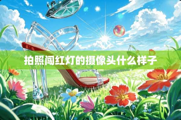 拍照闯红灯的**头什么样子