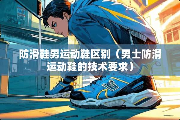 防滑鞋男运动鞋区别（男士防滑运动鞋的技术要求）