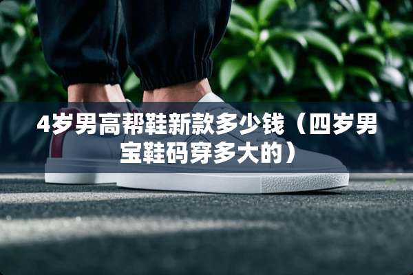 4岁男高帮鞋新款多少钱（四岁男宝鞋码穿多大的）