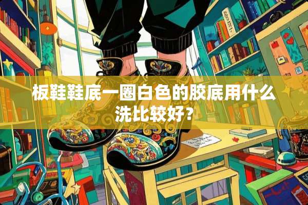 板鞋鞋底一圈白色的胶底用什么洗比较好？