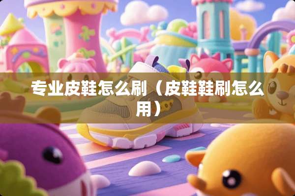 专业皮鞋怎么刷（皮鞋鞋刷怎么用）