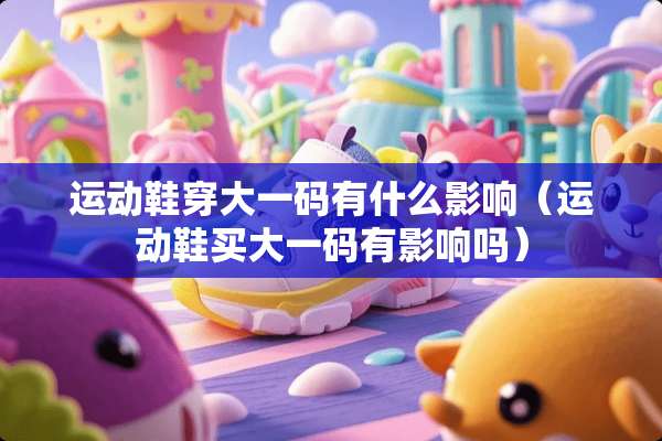 运动鞋穿大**有什么影响（运动鞋买大**有影响吗）