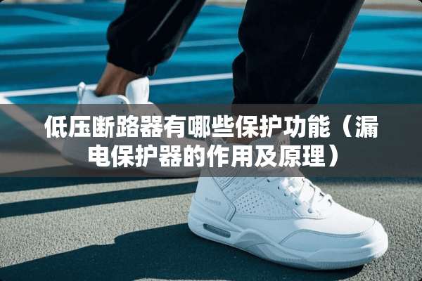低压断路器有哪些保护功能（漏电保护器的作用及原理）