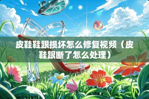 皮鞋鞋跟损坏怎么修复视频（皮鞋跟断了怎么处理）