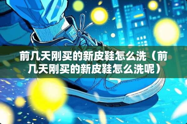 前几天刚买的新皮鞋怎么洗（前几天刚买的新皮鞋怎么洗呢）