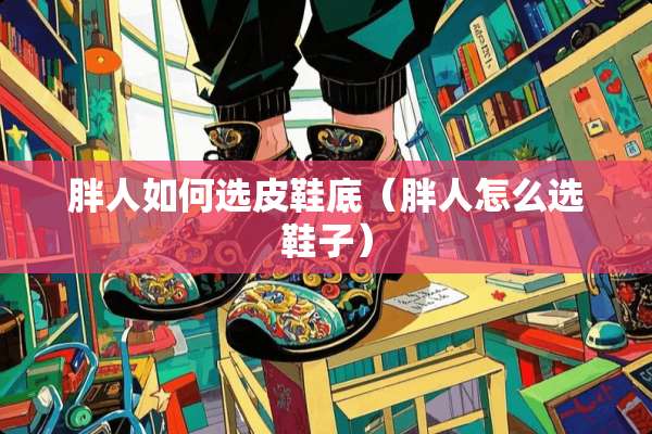 胖人如何选皮鞋底（胖人怎么选鞋子）