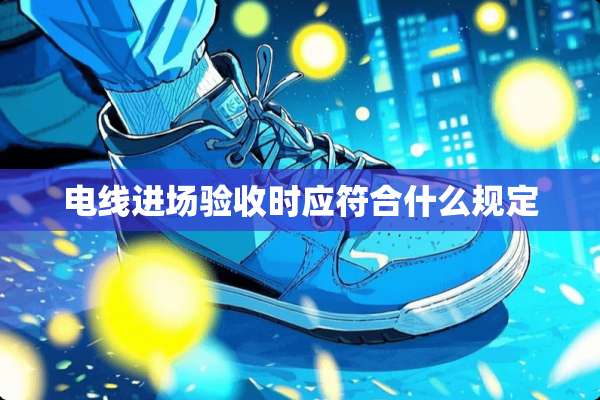 电线进场验收时应符合什么规定