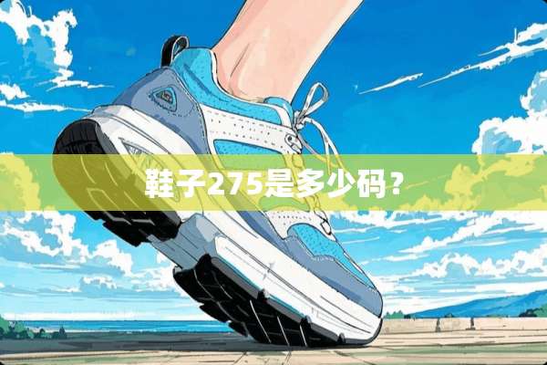 鞋子275是多少码？
