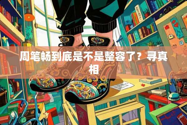 周笔畅到底是不是整容了？寻**