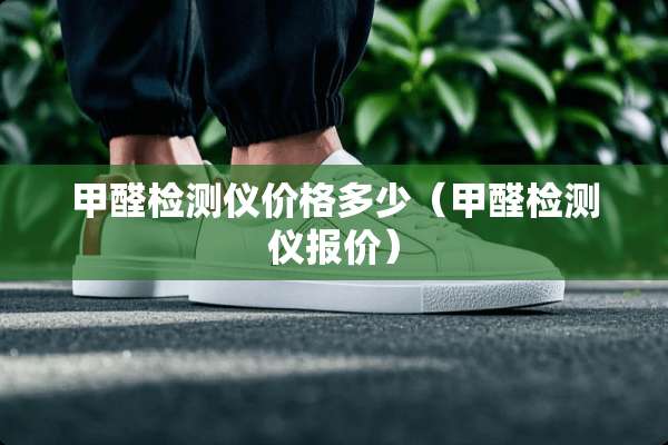 甲醛检测仪价格多少（甲醛检测仪报价）