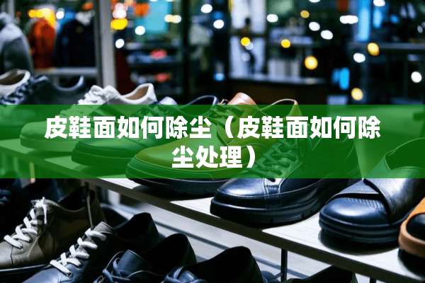 皮鞋面如何除尘（皮鞋面如何除尘处理）