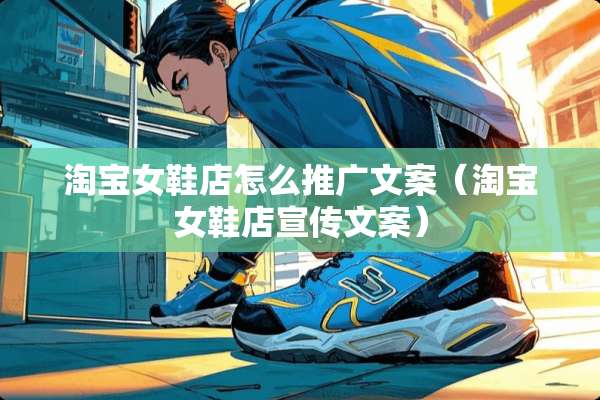 淘宝女鞋店怎么推广文案（淘宝女鞋店宣传文案）