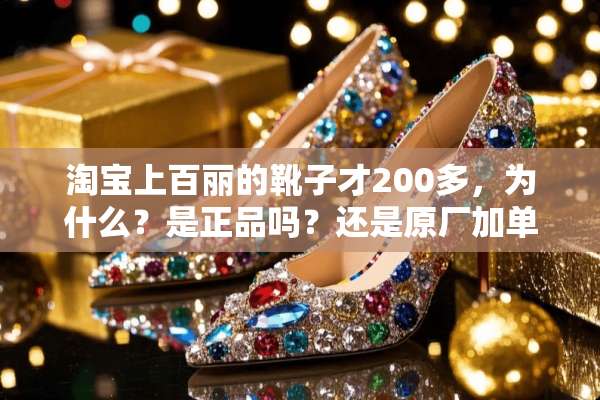 淘宝上百丽的靴子才200多，为什么？是正品吗？还是原厂加单？