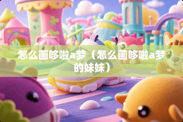 怎么画哆啦a梦（怎么画哆啦a梦的妹妹）