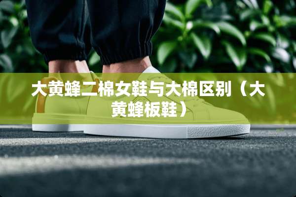 大黄蜂二棉女鞋与大棉区别（大黄蜂板鞋）