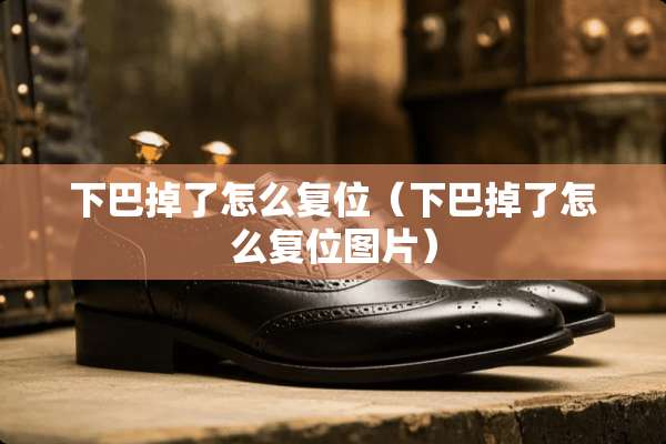 下巴掉了怎么复位（下巴掉了怎么复位图片）