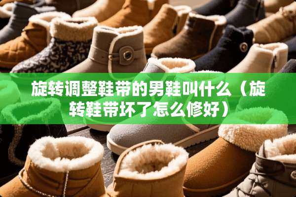 旋转调整鞋带的男鞋叫什么（旋转鞋带坏了怎么修好）