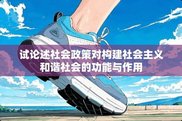 试论述社会政策对构建社会**和谐社会的功能与作用