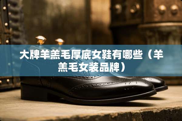大牌羊羔毛厚底女鞋有哪些（羊羔毛女装品牌）