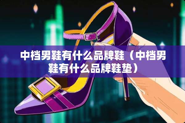 中档男鞋有什么品牌鞋（中档男鞋有什么品牌鞋垫）