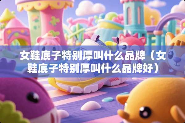 女鞋底子特别厚叫什么品牌（女鞋底子特别厚叫什么品牌好）