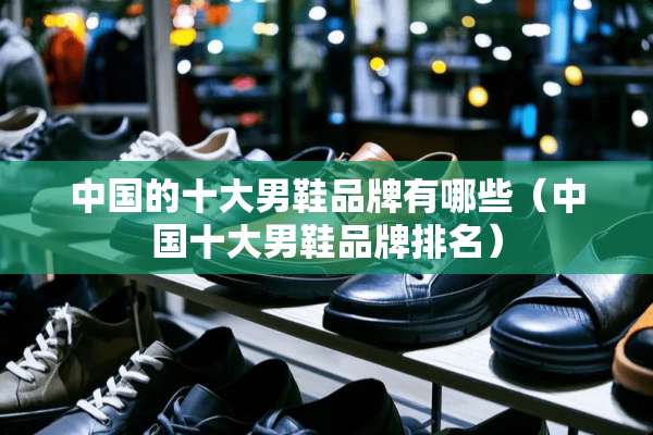 中国的十大男鞋品牌有哪些（中国十大男鞋品牌排名）
