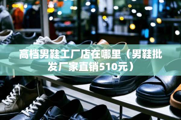 高档男鞋工厂店在哪里（男鞋批发厂家直销510元）