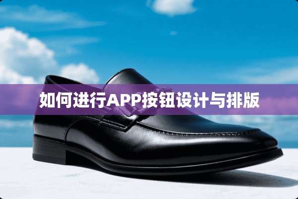 如何进行APP按钮设计与排版